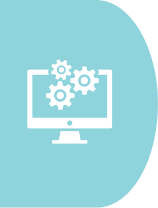 システム開発を表すアイコンイラスト